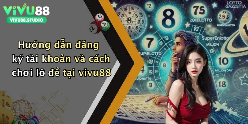 Hướng dẫn đăng ký tài khoản và cách chơi lô đề tại vivu88