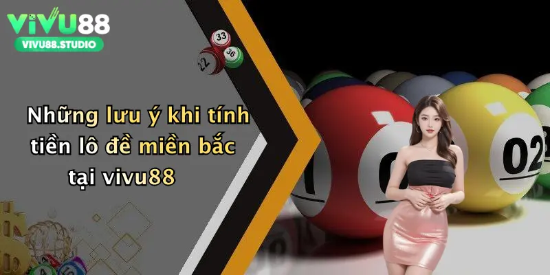 Những lưu ý khi tính tiền lô đề miền bắc tại vivu88